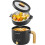 Electric Hot Pot with Steamer 1.5L Nonstick Dual Control 7
