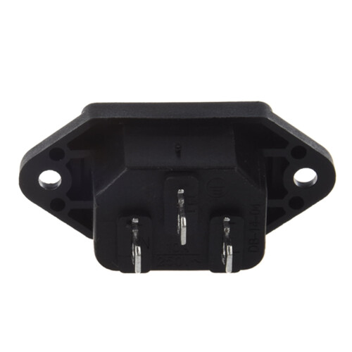 IEC 320 C14 Male Plug 3-Pin PCB Panel Power Inlet 1
