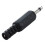 Black Plastic 3.5mm Male Mono Plug Jack Adapter 5 pcs 4