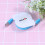 Type C retractable charging cable 2m blue 4