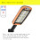 LED Security Flood Light IP65 Outdoor Motion Sensor Dusk to 7