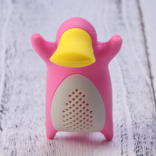 Silicone Animal-Shaped Tea Strainer Reusable 1 Piece 2