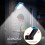 LED Security Flood Light IP65 Motion Sensor 240 COB 6