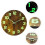 Vintage wall clock for bedroom kitchen office, silent, fire 6
