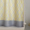 Scalloped valance geometric gold 58"x14" 6