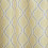 Scalloped valance geometric gold 58"x14" 7