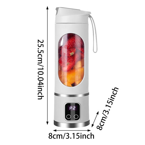 USB Portable Blender Rechargeable 3-Mode Mini Ice Crusher 2