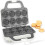 Mini Waffle Maker for Kids White Non-Stick 8-Pack 2 Inch 7