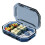 Jacenvly airtight pill organizer portable waterproof 7-day 2