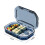 Jacenvly airtight pill organizer portable waterproof 7-day 3