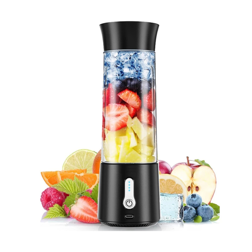 Portable electric blender with 6 blades 500 mL 2