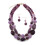 Layered Retro Necklace Set with Hook Earrings 2