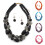 Layered Retro Necklace Set with Hook Earrings 8