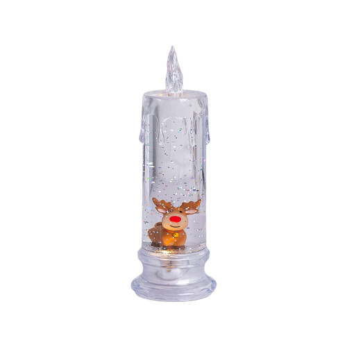 Christmas flameless LED candles white 6-pack 1