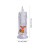 Christmas flameless LED candles white 6-pack 3