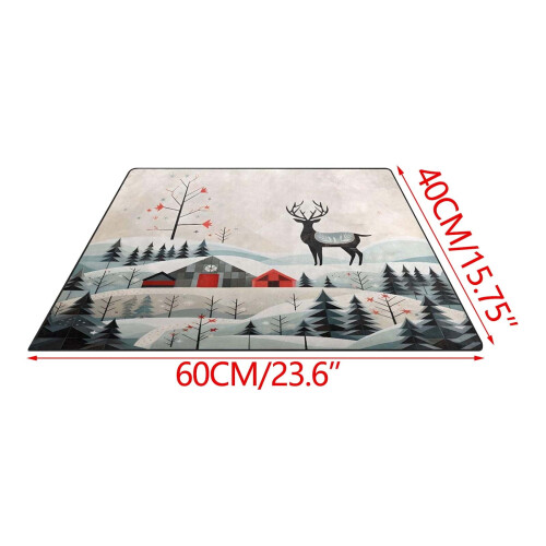 Christmas decorative rug 23.6 x 15.7 inches 2