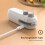 Mini bag sealer rechargeable handheld vacuum sealer white 6