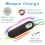 Mini handheld plastic bag sealer 2-in-1 rechargeable 2