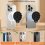 Silicone Suction Cup Phone Holder Black 3
