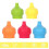 Jacenvly Christmas tree topper silicone sippy lid 1 piece 2