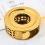 Teapot Warmer Brushed Stainless Steel Gold 2 Pack 6
