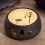 Ceramic teapot warmer base with hollow candle heating design 7
