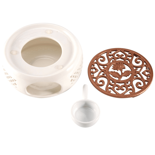 Ceramic teapot warmer base 1 piece 1
