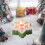 Winter snowflake aroma candle Christmas small gift 4