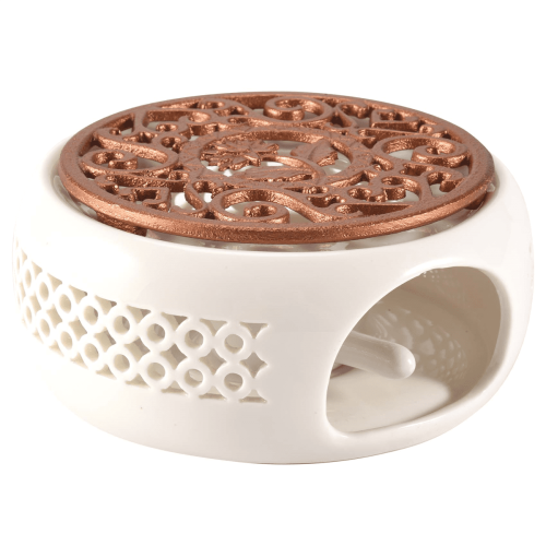 Ceramic teapot warmer base 1 piece 2