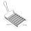 BBQ hot dog griller roller set 2 pieces 6