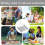 BBQ hot dog griller roller set 2 pieces 2