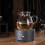Ceramic candle stand tea heater with mat 1 pc 2