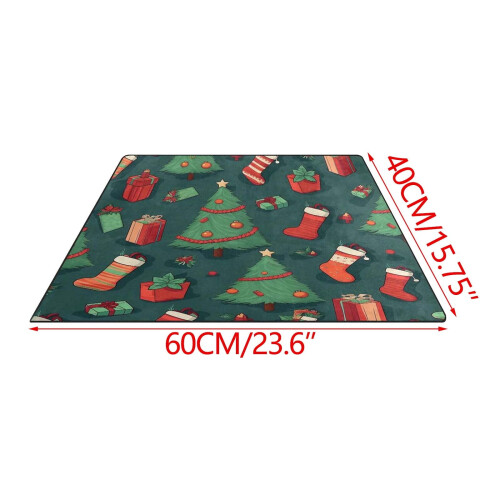 Christmas decorative rug 23.6 x 15.7 inches 2