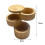 Bamboo Seasoning Storage Box with Magnetic Lid 1pc 6