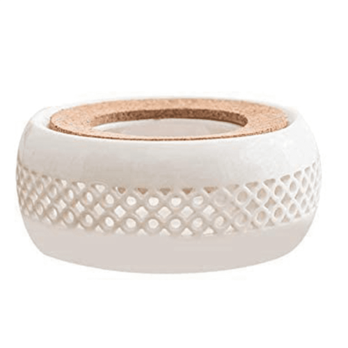 Ceramic teapot warmer with cork cushion 2 pcs 2