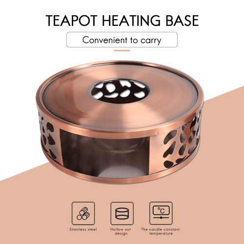 Stainless Steel Tea Warmer Heating Base for Teapot 1