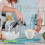 Mini electric milk foamer with USB rechargeable handheld 6