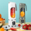 Portable USB Rechargeable Blender with 12 Blades 3-Speed 6