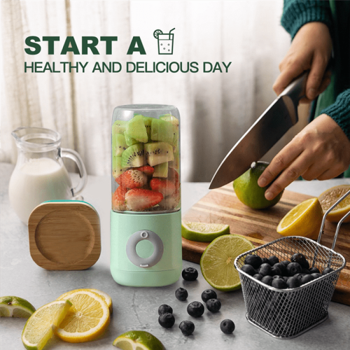 Portable USB Blender 500ML with 6 Blades 1