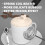 Handheld Electric Milk Frother Black 3