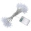 Christmas snowflake LED string lights battery operated 20 6