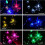 Christmas snowflake LED string lights battery operated 20 8