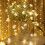 Christmas snowflake LED string lights battery operated 20 7