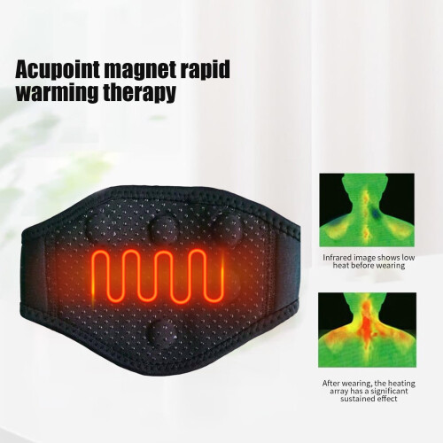 Neck Brace with Magnet for Pain Relief Self-Heating Support 2