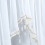 Sheer Beaded Window Valance 51.1" x 23.6" 3
