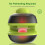 Mini handheld bag sealer, rechargeable, black and green 2