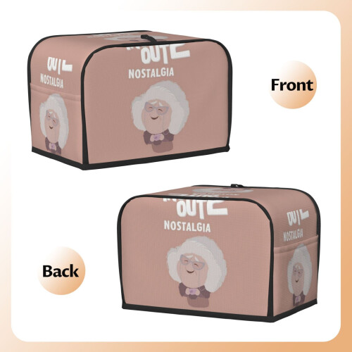 Toaster Cover 2-Slice Polyester Dust and Fingerprint 1