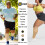 OLENNZ Compression Socks Wide Calf 3 Pack 6