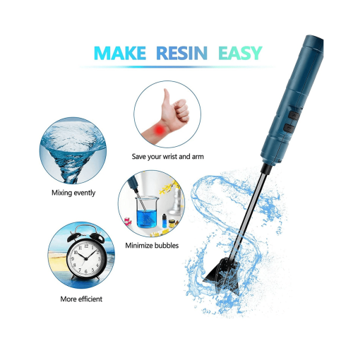 Handheld Rechargeable Epoxy Resin Mixer 1pc 1