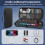 Hard Case for Nintendo Switch 2 Console with 10 Game Slots Black — nintendo switch 2 case, switch 2 protection 2